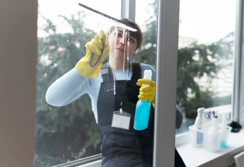 Nettoyage de vitres intérieures et extérieures à Mergey